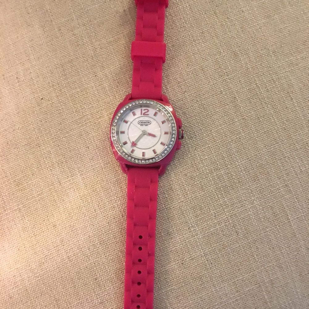 Ladies Coach Watch-pink